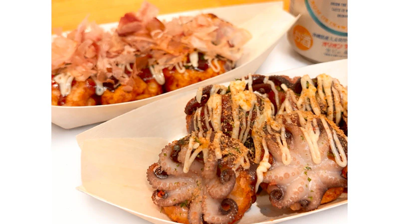 『nancle』のたこ焼き。