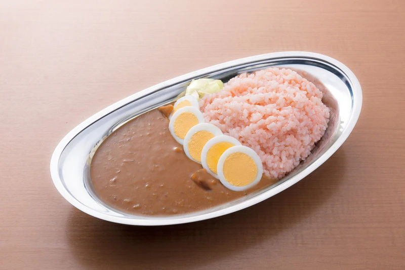 かわはらすぱいす食堂の明太ライスカレー