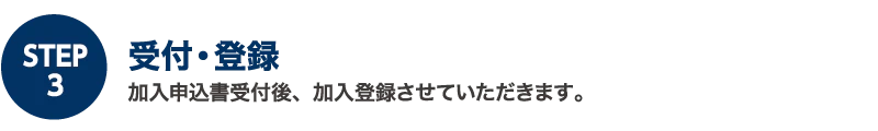 国民年金基金申込STEP3｜受付・登録